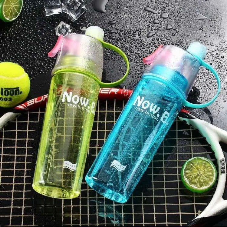 600ML Spray And Drinking Bottle, Large Capacity Sport Water Bottle, Portable Solid Plastic Outdoor Bottle 600ML Spray And Drinking Bottle, Large Capacity Sport Water Bottle, Portable Solid Plastic Outdoor Bottle